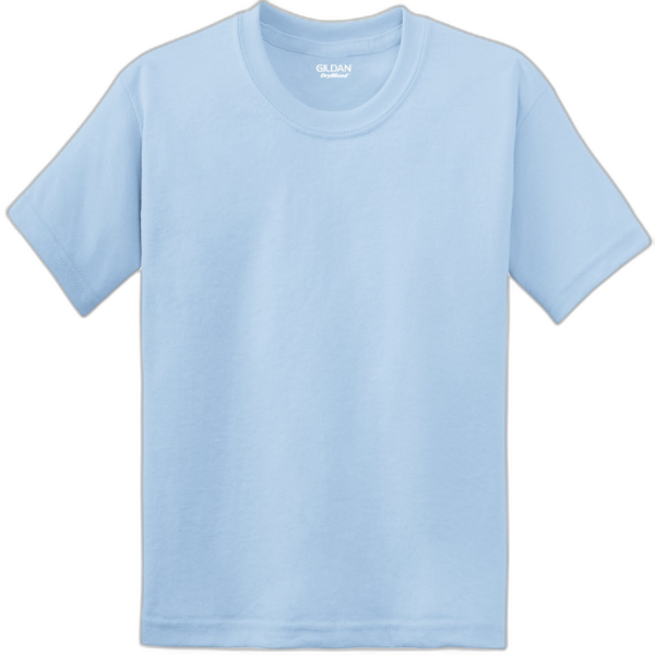 Gildan® Youth DryBlend® 50 Cotton/50 Poly T-Shirt.  8000B