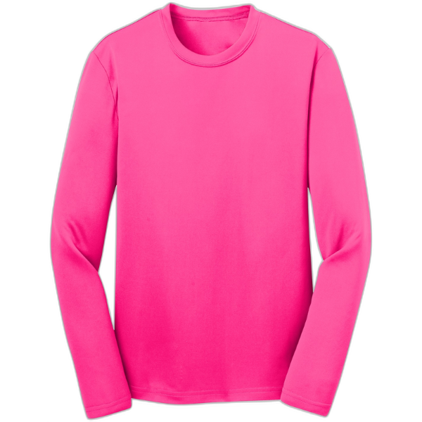 Sport-Tek® Youth Long Sleeve PosiCharge® Competitor™ Tee. YST350LS