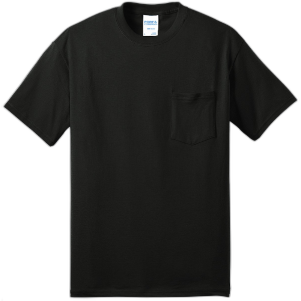 Port & Company® - Core Blend Pocket Tee. PC55P