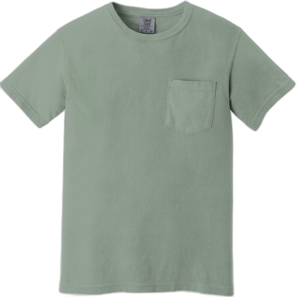 COMFORT COLORS ® Heavyweight Ring Spun Pocket Tee. 6030