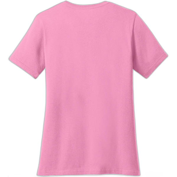 Port & Company® Ladies Core Cotton V-Neck Tee. LPC54V