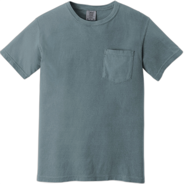 COMFORT COLORS ® Heavyweight Ring Spun Pocket Tee. 6030
