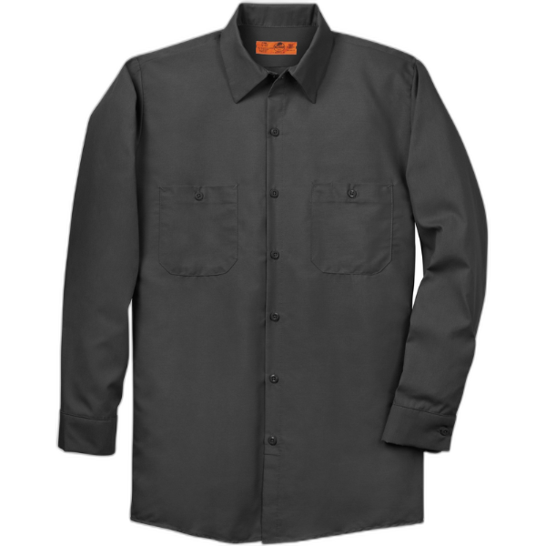 Red Kap® Long Sleeve Industrial Work Shirt.  SP14