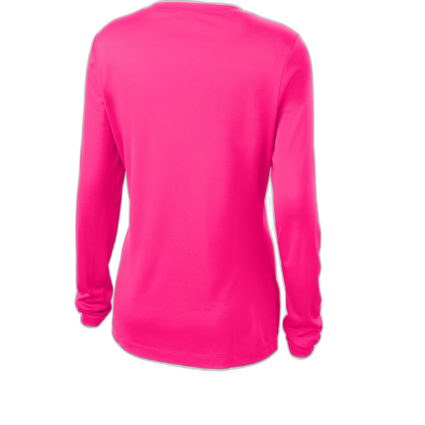 Sport-Tek® Ladies Long Sleeve PosiCharge® Competitor™ V-Neck Tee. LST353LS