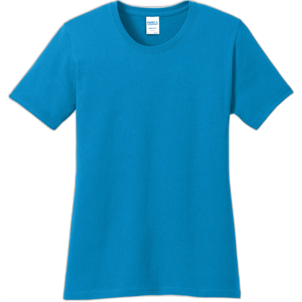 Port & Company® Ladies Core Cotton Tee. LPC54