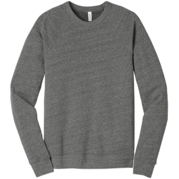 BELLA+CANVAS ® Unisex Sponge Fleece Raglan Sweatshirt. BC3901