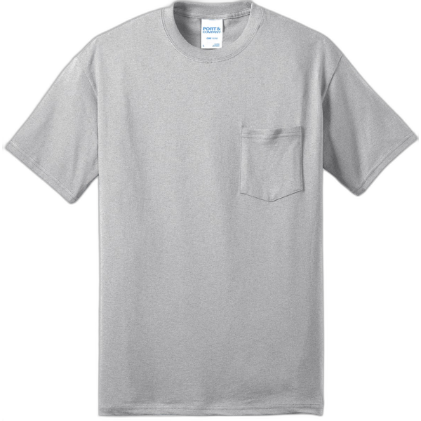 Port & Company® - Core Blend Pocket Tee. PC55P
