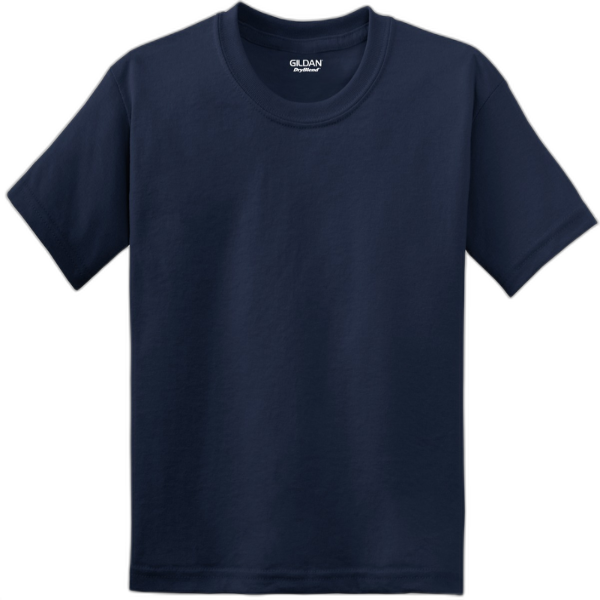 Gildan® Youth DryBlend® 50 Cotton/50 Poly T-Shirt.  8000B