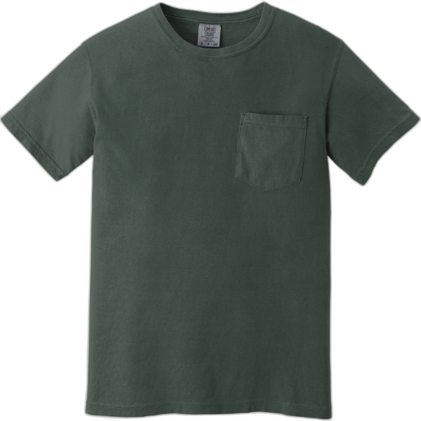 COMFORT COLORS ® Heavyweight Ring Spun Pocket Tee. 6030