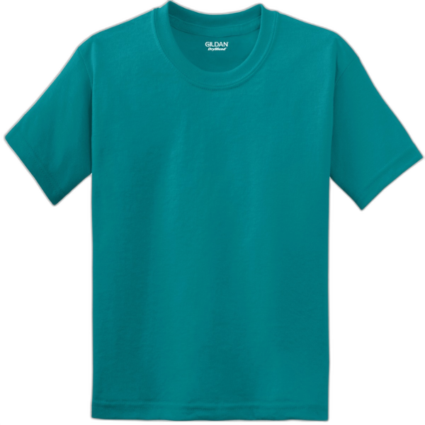 Gildan® Youth DryBlend® 50 Cotton/50 Poly T-Shirt.  8000B