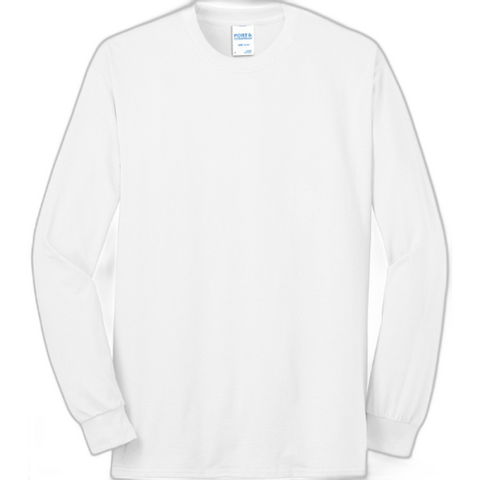 Port & Company® Long Sleeve Core Blend Tee. PC55LS