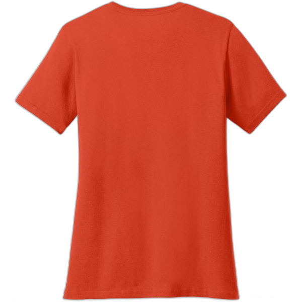 Port & Company® Ladies Core Cotton V-Neck Tee. LPC54V