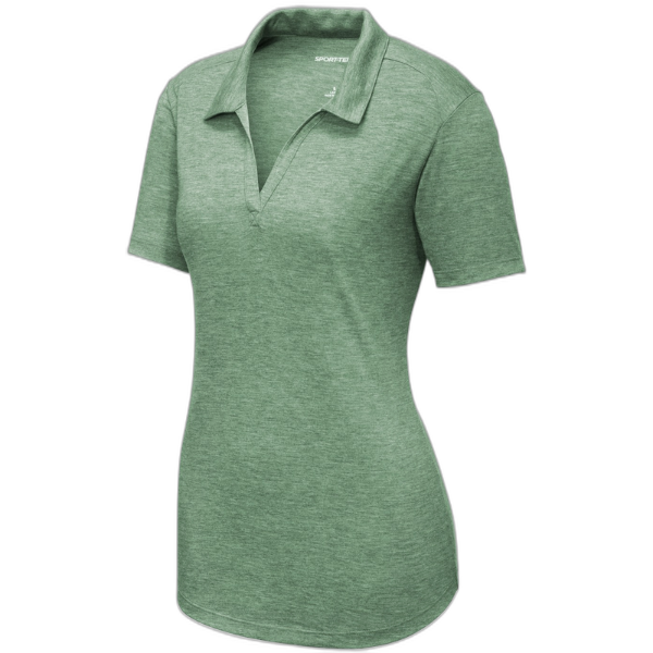 Sport-Tek ® Ladies PosiCharge ® Tri-Blend Wicking Polo. LST405