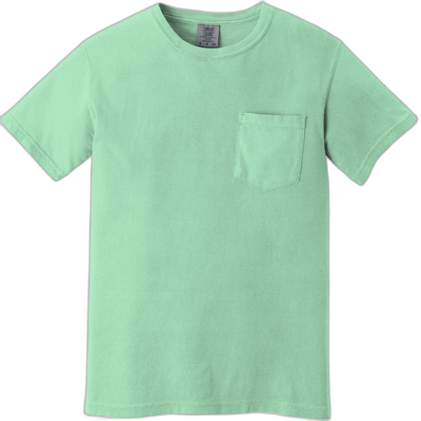 COMFORT COLORS ® Heavyweight Ring Spun Pocket Tee. 6030