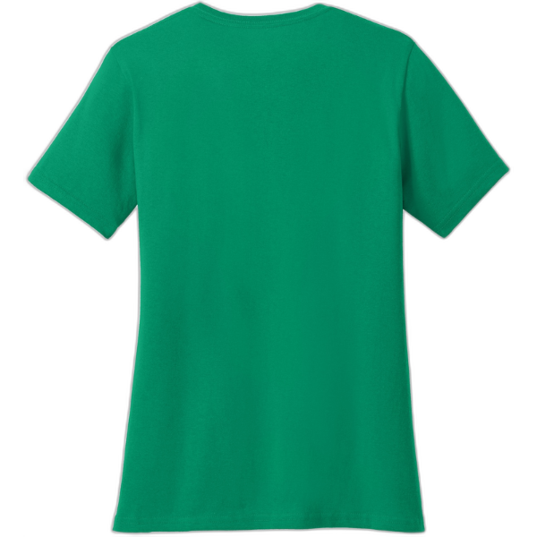 Port & Company® Ladies Core Cotton V-Neck Tee. LPC54V