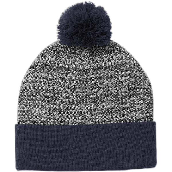 Manatee Rowing Sport-Tek ® Heather Pom Pom Beanie STC41