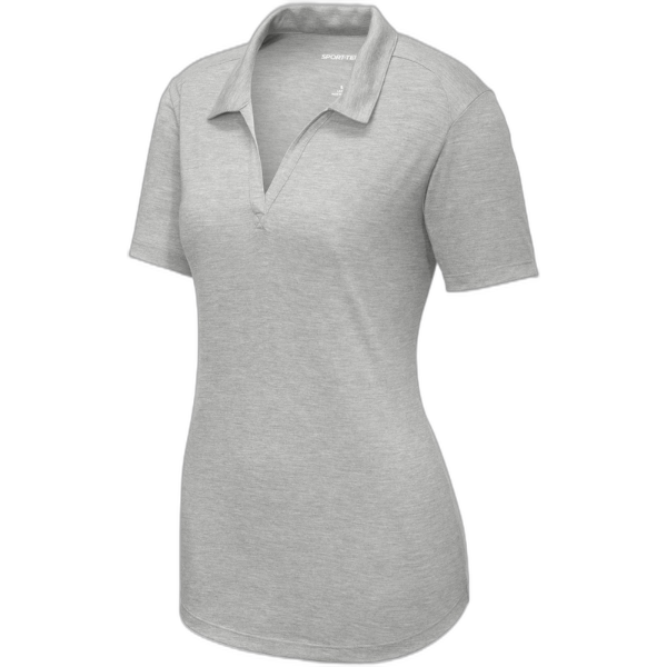 Sport-Tek ® Ladies PosiCharge ® Tri-Blend Wicking Polo. LST405