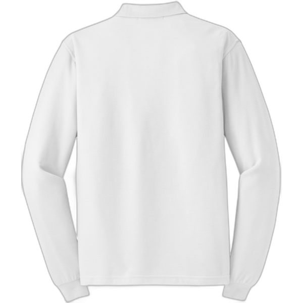 Port Authority® Silk Touch™ Long Sleeve Polo.  K500LS