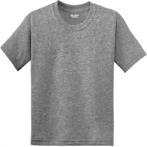 Gildan® Youth DryBlend® 50 Cotton/50 Poly T-Shirt.  8000B