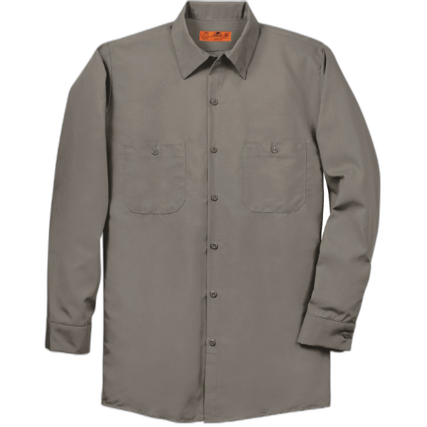 Red Kap® Long Sleeve Industrial Work Shirt.  SP14
