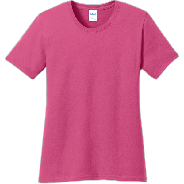 Port & Company® Ladies Core Cotton Tee. LPC54