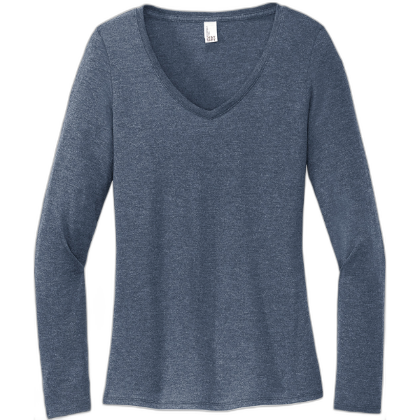 District® Women's Perfect Tri® Long Sleeve V-Neck Tee DT135