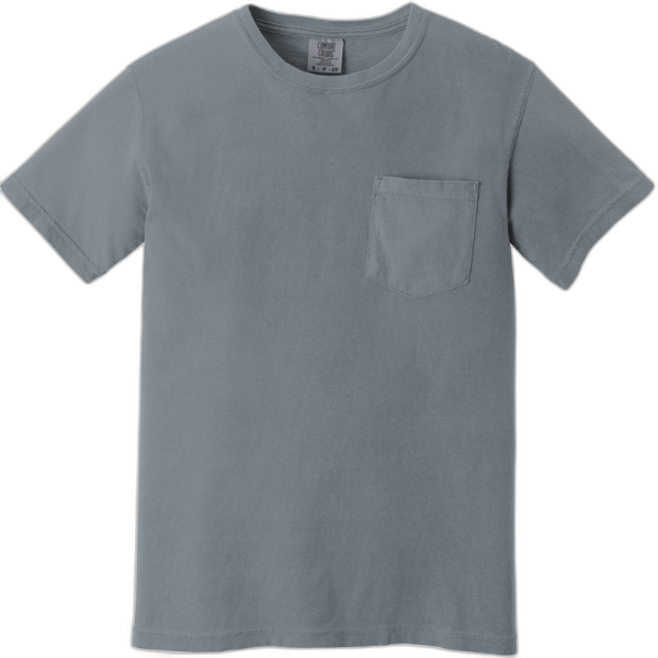 COMFORT COLORS ® Heavyweight Ring Spun Pocket Tee. 6030
