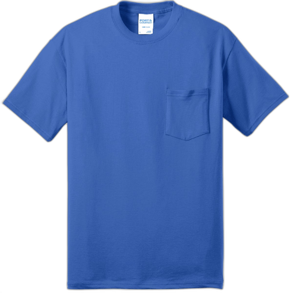 Port & Company® - Core Blend Pocket Tee. PC55P