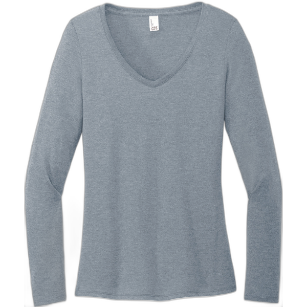 District® Women's Perfect Tri® Long Sleeve V-Neck Tee DT135