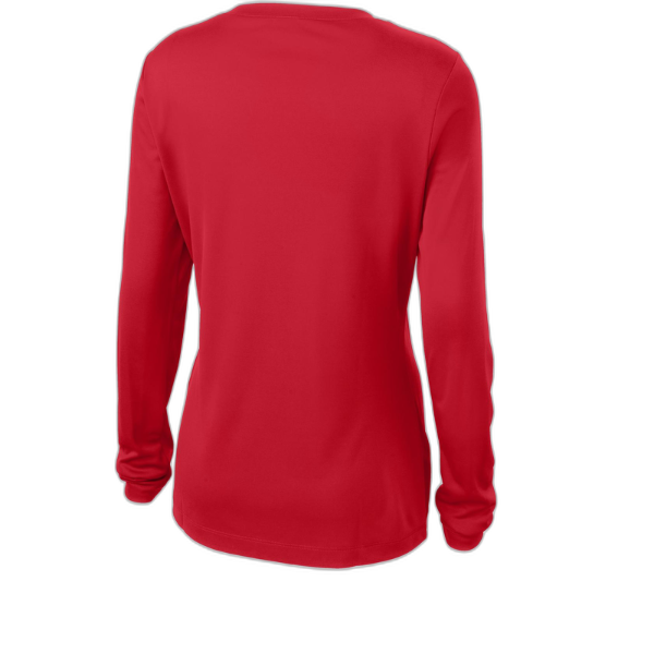Sport-Tek® Ladies Long Sleeve PosiCharge® Competitor™ V-Neck Tee. LST353LS