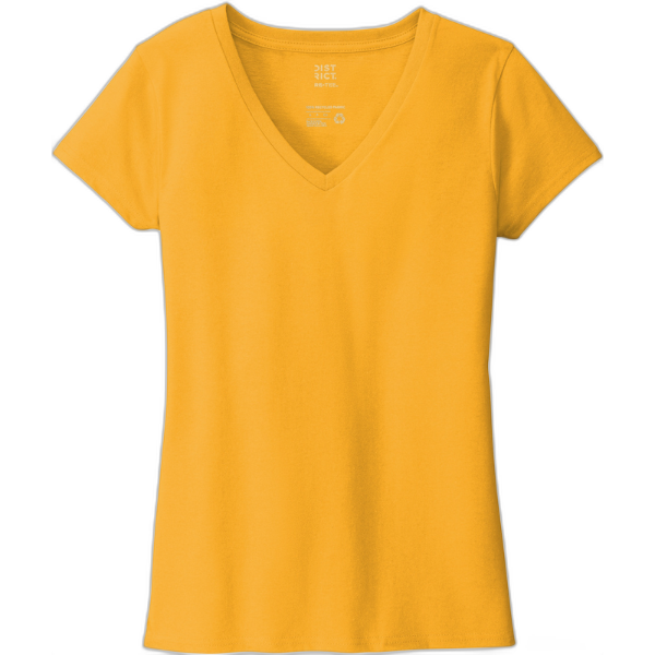District ® Women's Re-Tee ™ V-Neck DT8001