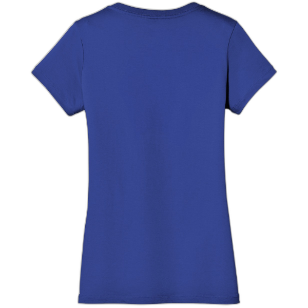 District® - Women's Perfect Weight® V-Neck Tee. DM1170L