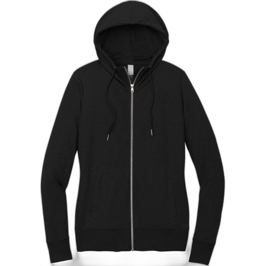 District® Women's Featherweight French Terry™ Full-Zip Hoodie DT673