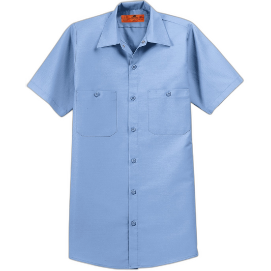 Red Kap® Short Sleeve Industrial Work Shirt.  SP24