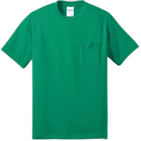 Port & Company® - Core Blend Pocket Tee. PC55P