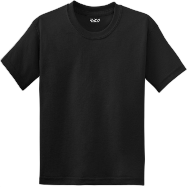 Gildan® Youth DryBlend® 50 Cotton/50 Poly T-Shirt.  8000B