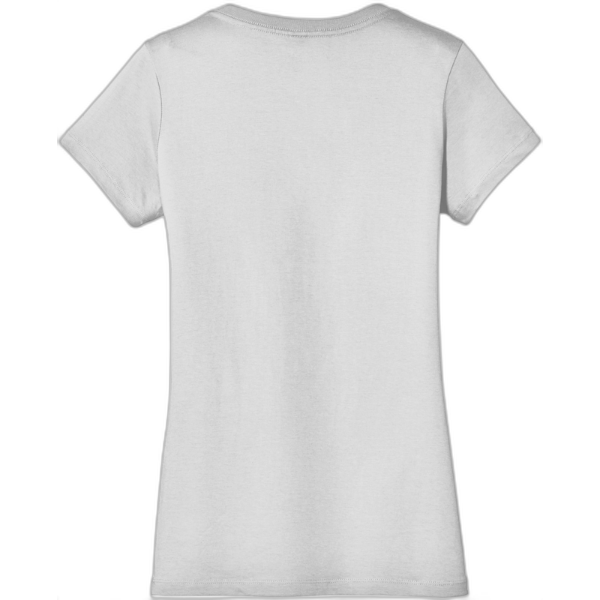 District® - Women's Perfect Weight® V-Neck Tee. DM1170L