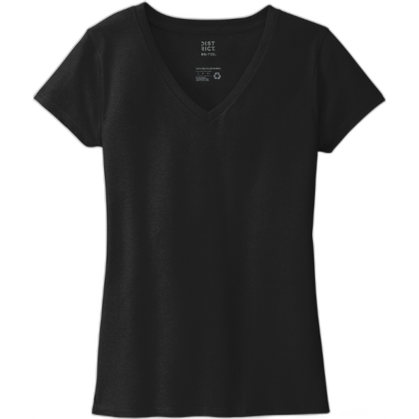 District ® Women's Re-Tee ™ V-Neck DT8001