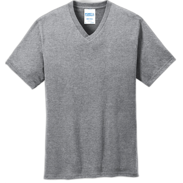 Port & Company® Core Cotton V-Neck Tee. PC54V