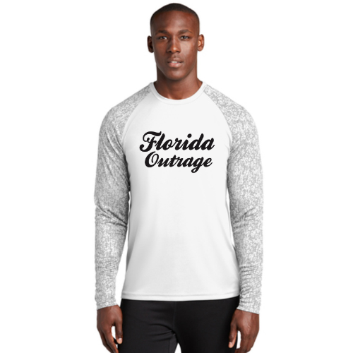 Florida Outrage Unisex LS Camo Hex Tee