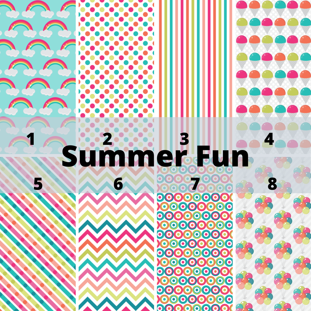 Custom Face Mask with black trim - Banana Bug Designs