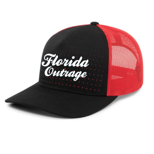 Florida Outrage Pacific Headware Perforated 5 Panel SnapBack