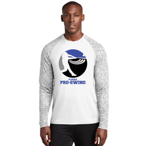 Pro Swing  Unisex LS Camo Hex Tee