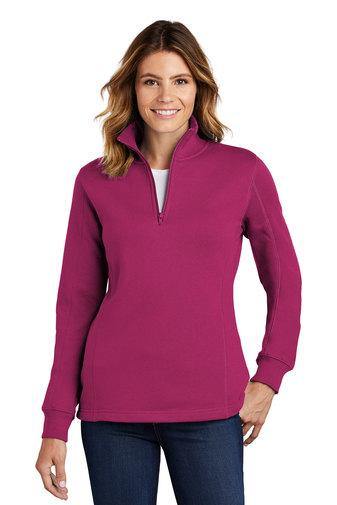 Dream Wild Rose Sport Tek 1/4 Zip - Banana Bug Designs