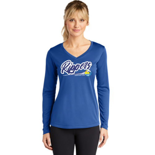 Rippers Ladies Long Sleeve Performance Tee