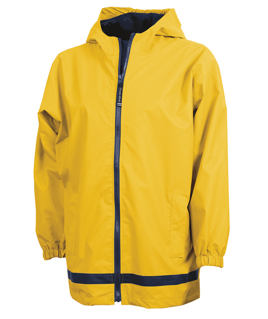 Youth New Englander Rain Jacket-- Yellow