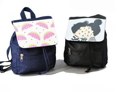Monogrammed Mini Backpack - Banana Bug Designs