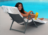 Blank Chaise Lounge Towel