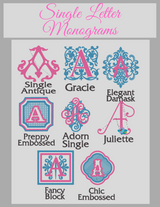 Monogrammed Pack and Go Pullover - Banana Bug Designs