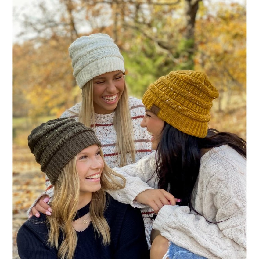 CC Beanie Sequin Beanie